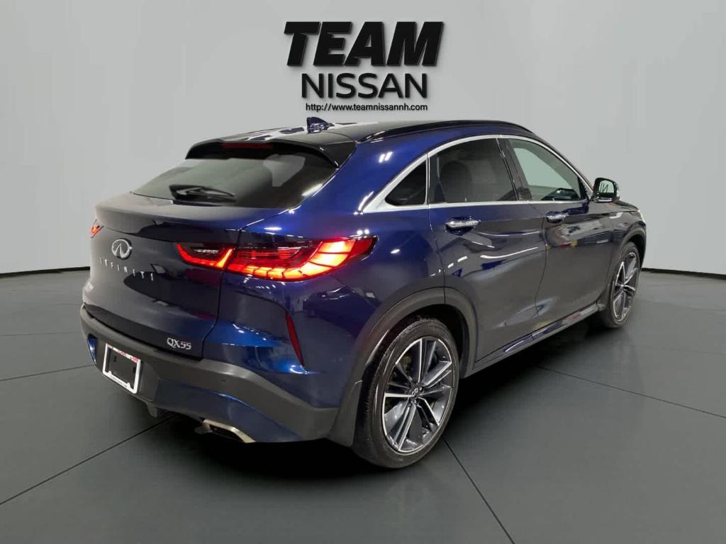 used 2022 INFINITI QX55 car, priced at $36,619