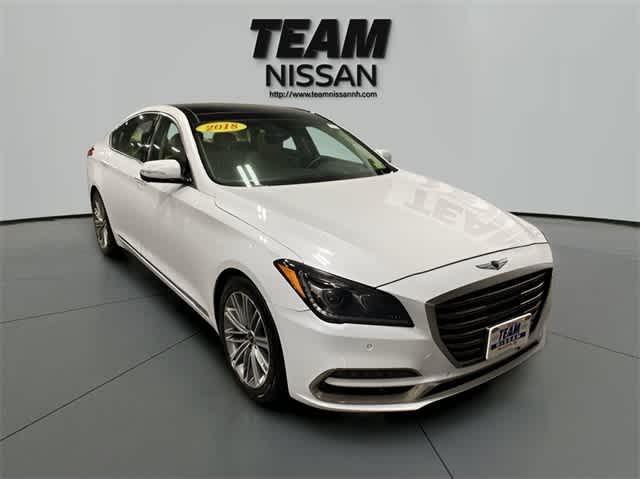 used 2018 Genesis G80 car, priced at $18,090