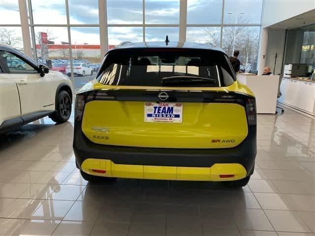 new 2025 Nissan Kicks car, priced at $31,624