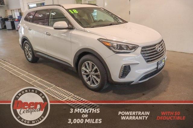 used 2018 Hyundai Santa Fe car, priced at $13,716