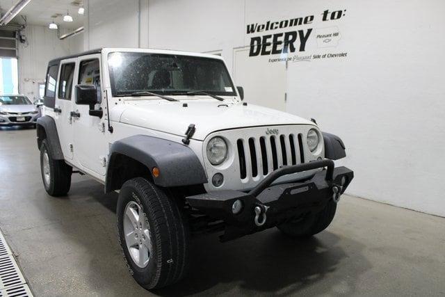 used 2017 Jeep Wrangler Unlimited car, priced at $15,998