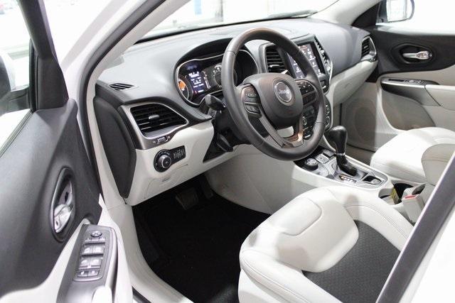 used 2021 Jeep Cherokee car, priced at $21,943