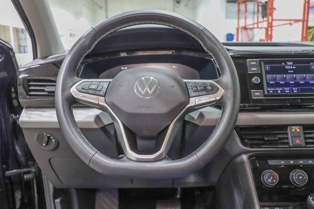 used 2024 Volkswagen Taos car, priced at $18,754