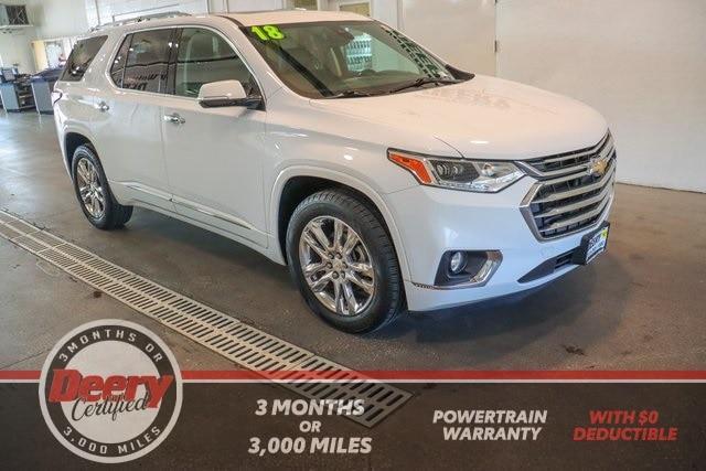 used 2018 Chevrolet Traverse car, priced at $21,061