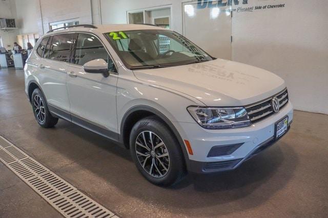 used 2021 Volkswagen Tiguan car, priced at $22,570