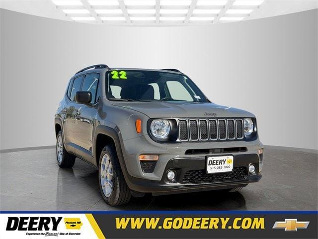 used 2022 Jeep Renegade car, priced at $22,120