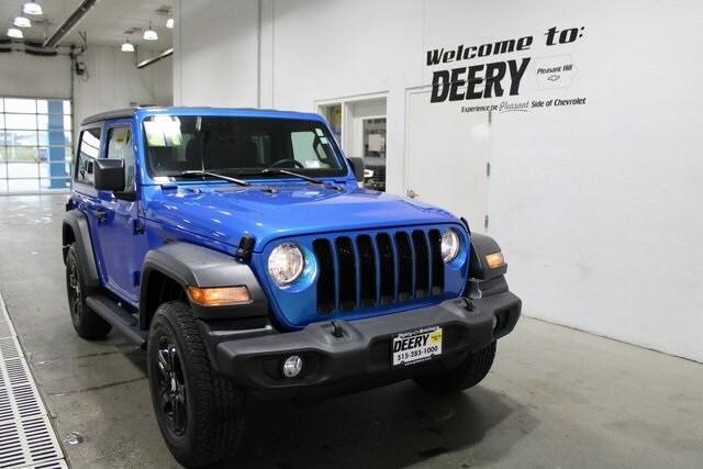 used 2021 Jeep Wrangler car, priced at $30,015