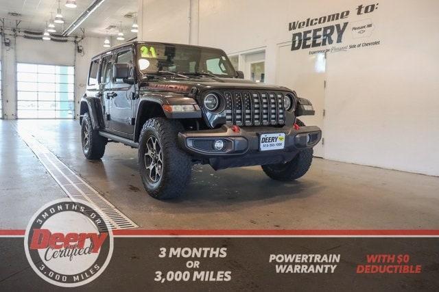 used 2021 Jeep Wrangler Unlimited car, priced at $30,999