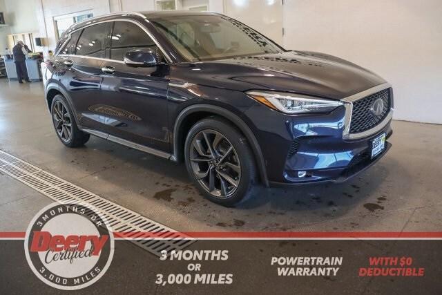 used 2021 INFINITI QX50 car, priced at $28,673