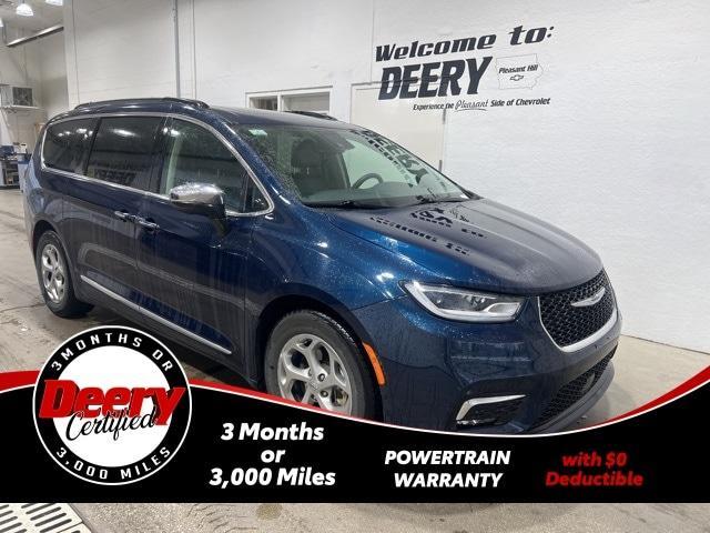 used 2023 Chrysler Pacifica car, priced at $25,420