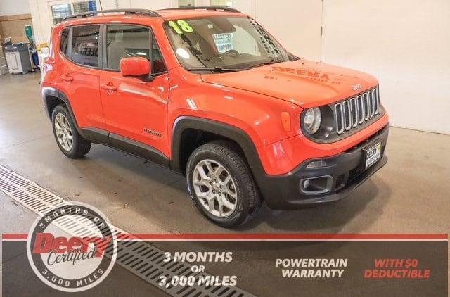 used 2018 Jeep Renegade car, priced at $17,533