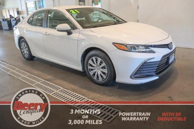 used 2021 Toyota Camry Hybrid car, priced at $20,321