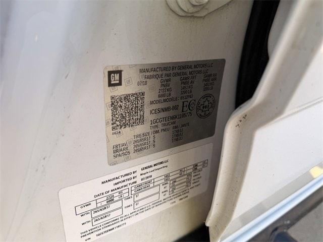 used 2019 Chevrolet Colorado car, priced at $28,216