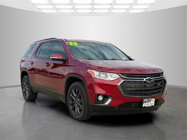 used 2020 Chevrolet Traverse car, priced at $24,570
