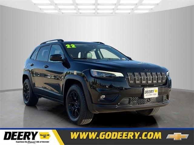 used 2022 Jeep Cherokee car, priced at $23,548