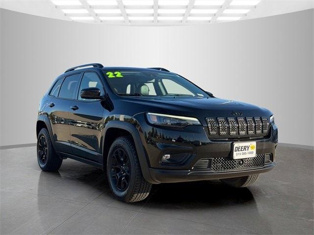 used 2022 Jeep Cherokee car, priced at $23,548