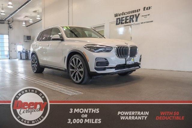 used 2021 BMW X5 car, priced at $33,627