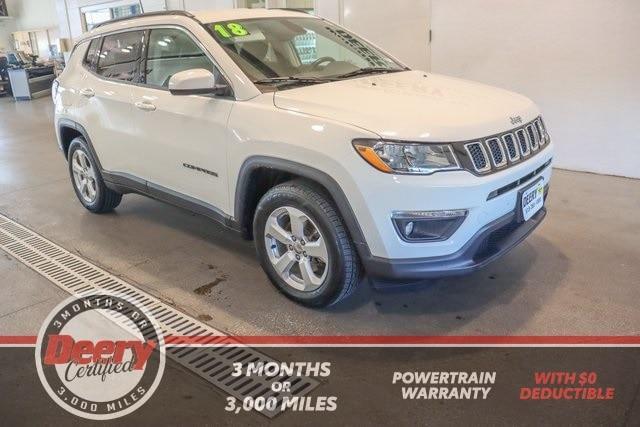 used 2018 Jeep Compass car, priced at $15,519