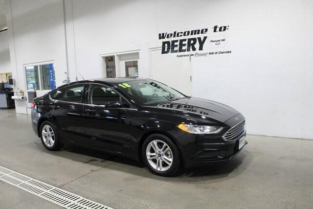 used 2018 Ford Fusion car, priced at $14,148