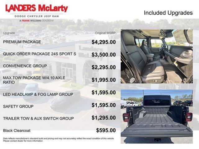 new 2025 Jeep Gladiator car, priced at $48,125