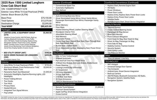 used 2025 Ram 1500 car