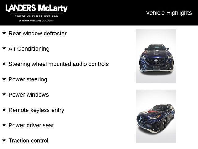 used 2022 Toyota Highlander car, priced at $36,497