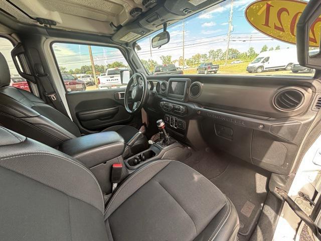 used 2021 Jeep Wrangler Unlimited car, priced at $27,497
