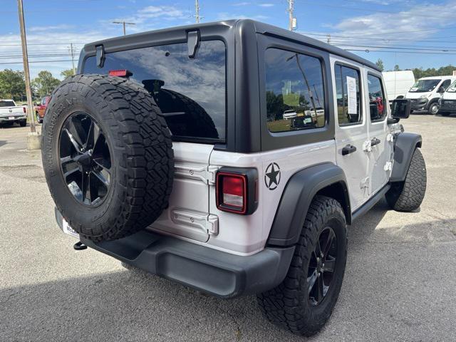 used 2021 Jeep Wrangler Unlimited car, priced at $27,497