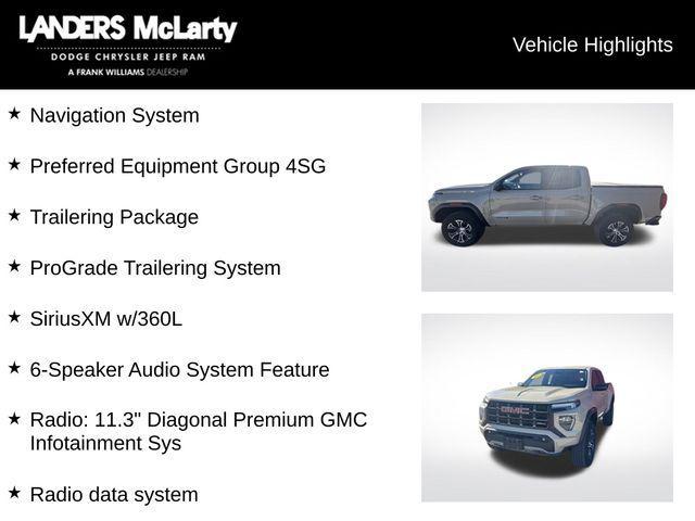 used 2023 GMC Canyon car, priced at $34,499