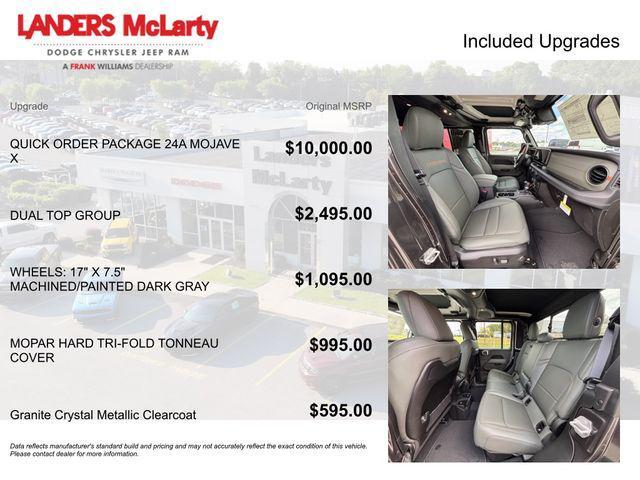 new 2025 Jeep Gladiator car, priced at $58,474