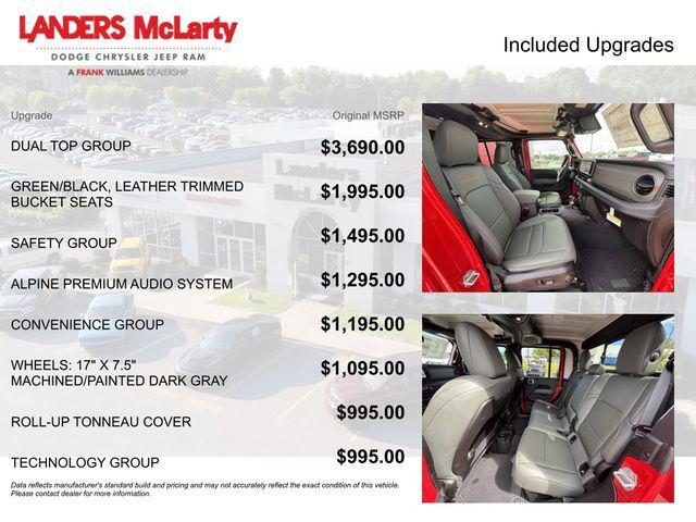 new 2025 Jeep Gladiator car, priced at $56,644