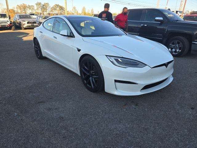 used 2021 Tesla Model S car, priced at $55,995