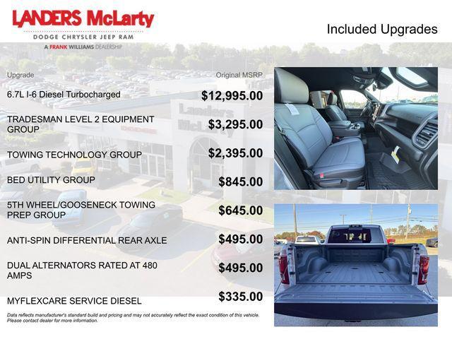 new 2026 Ram 2500 car, priced at $72,515
