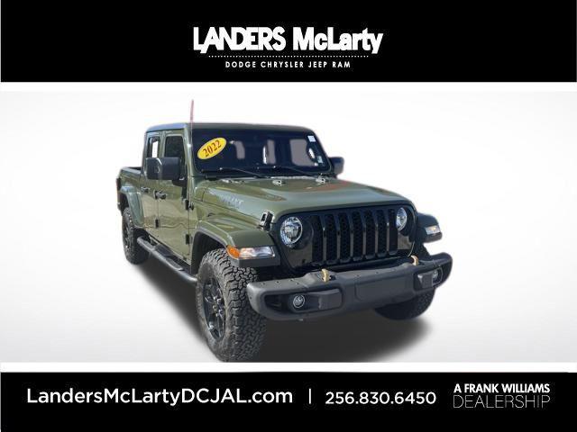 used 2022 Jeep Gladiator car, priced at $27,497