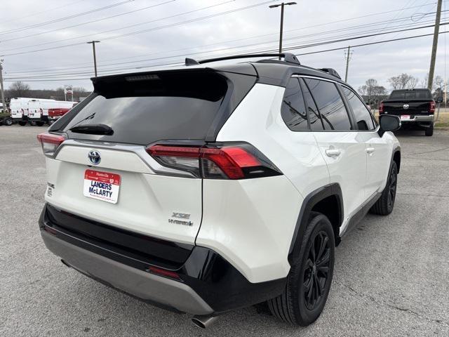 used 2022 Toyota RAV4 Hybrid car, priced at $33,500