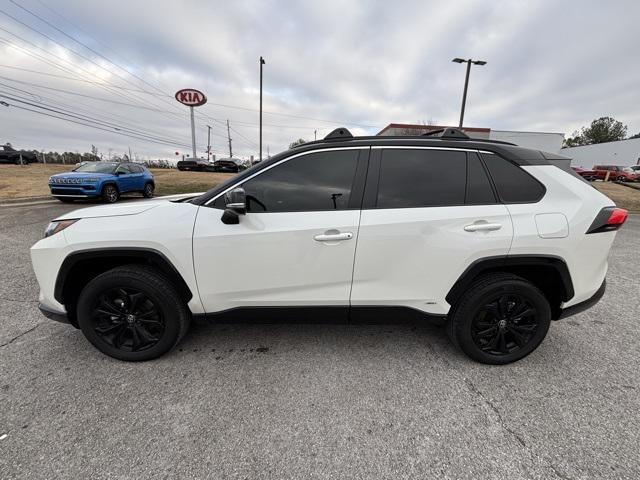 used 2022 Toyota RAV4 Hybrid car, priced at $33,500