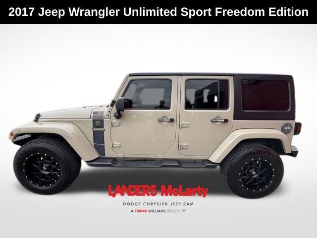 used 2017 Jeep Wrangler Unlimited car, priced at $22,497