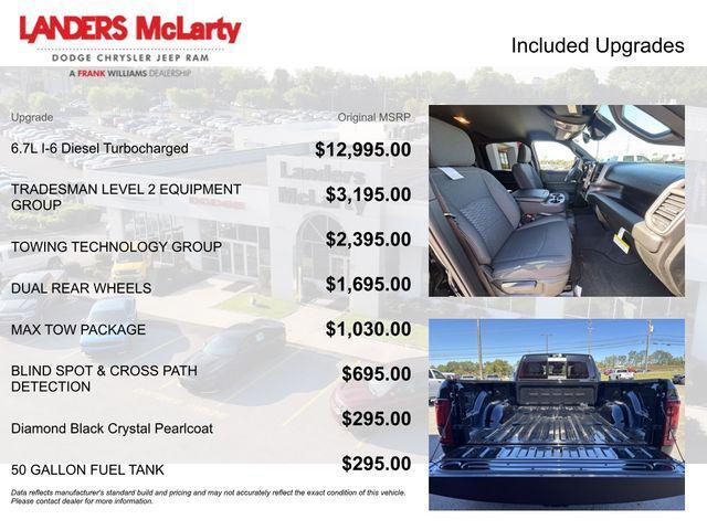 new 2026 Ram 3500 car, priced at $73,625