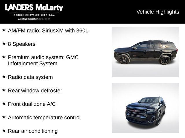 used 2022 GMC Acadia car, priced at $29,497