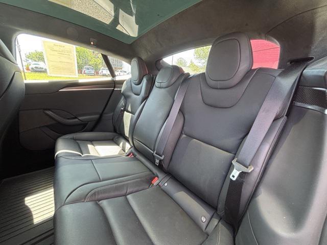used 2021 Tesla Model S car, priced at $55,497