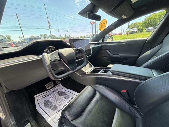 used 2021 Tesla Model S car, priced at $55,497