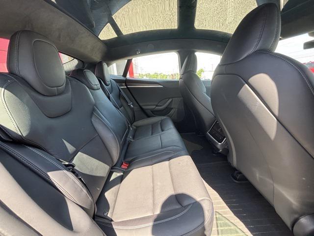 used 2021 Tesla Model S car, priced at $55,497