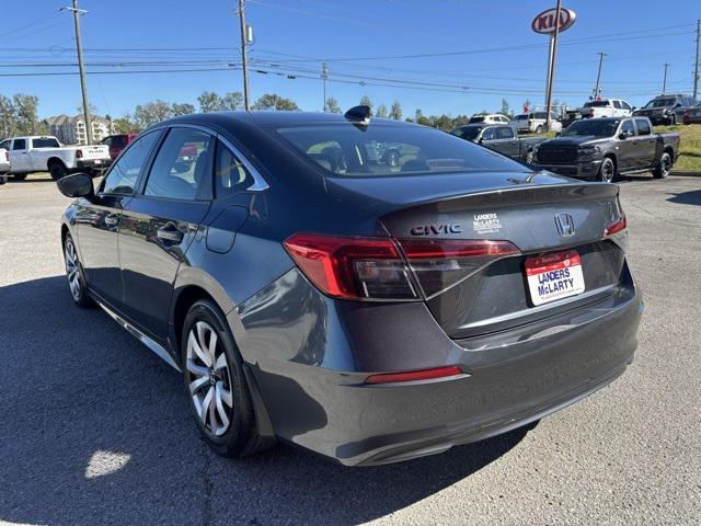 used 2025 Honda Civic car, priced at $24,497