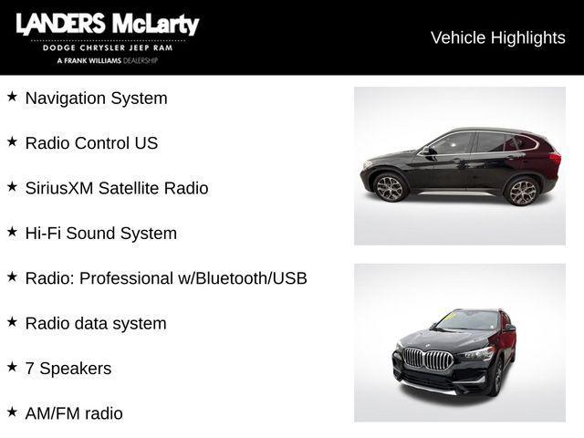 used 2020 BMW X1 car, priced at $15,497