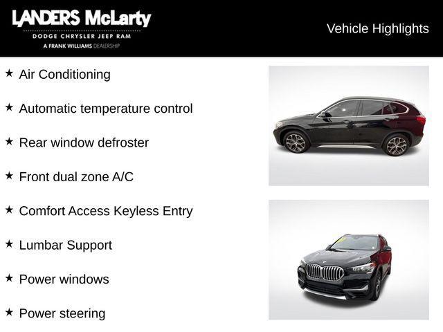 used 2020 BMW X1 car, priced at $15,497