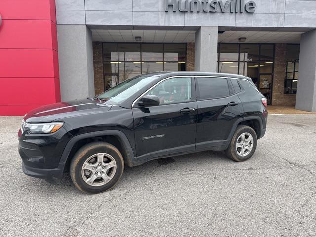 used 2022 Jeep Compass car, priced at $21,814