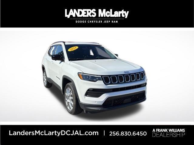 used 2024 Jeep Compass car, priced at $26,997