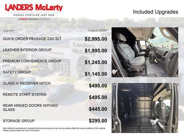 new 2026 Ram ProMaster 3500 car, priced at $56,625