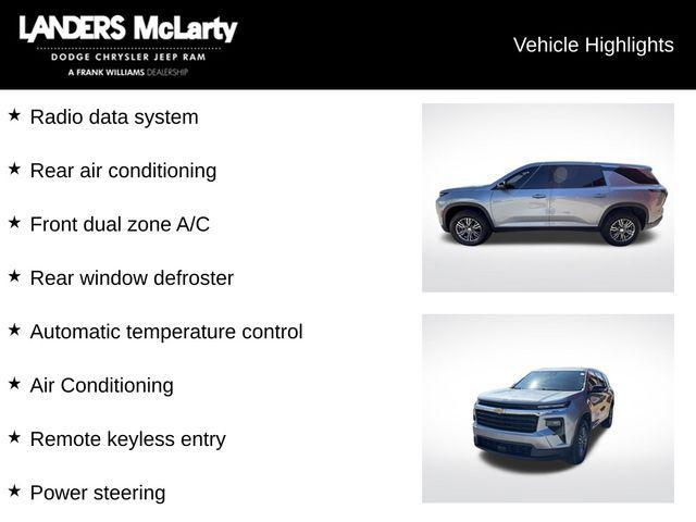 used 2024 Chevrolet Traverse car, priced at $33,997