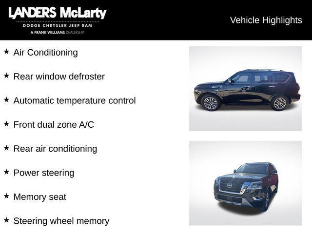 used 2023 Nissan Armada car, priced at $38,497